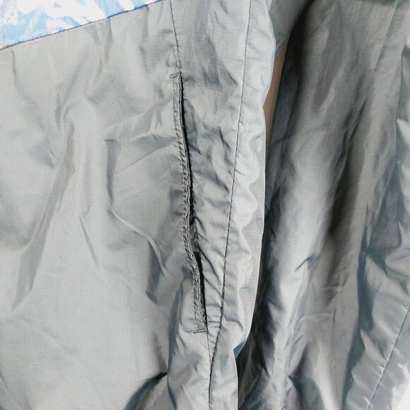 Nike Girl's Black Sportswear Abstract Print Long Sleeve Windrunner Jacket Size L - Picture 7 of 11